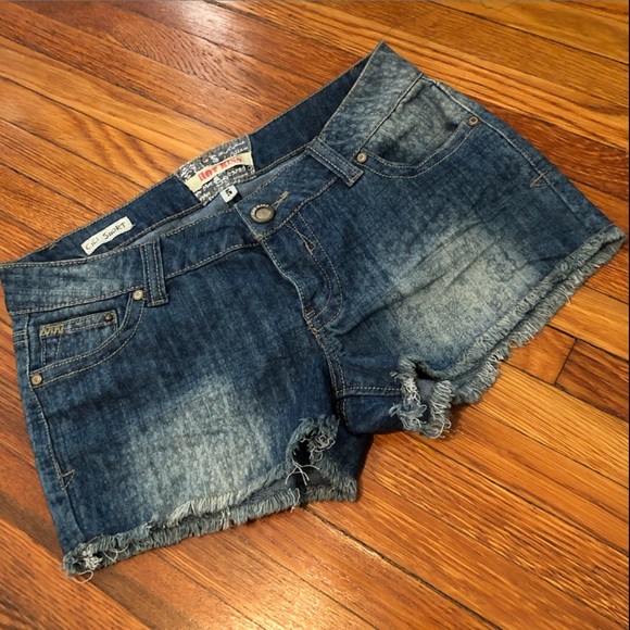 Hot Kiss Pants - Hot Kiss denim shorts NWOT